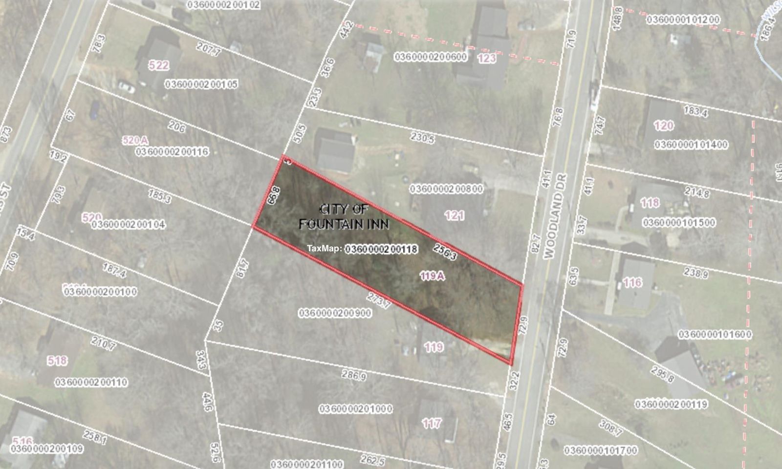 Property image 1 at 119A Woodland Drive, Fountain Inn, SC 29644