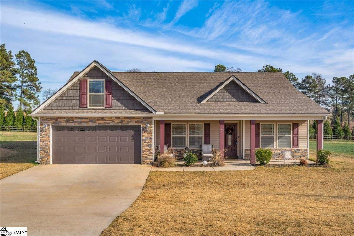 Main image of property at 105 Meadow Lake Drive, Cowpens, SC 29330