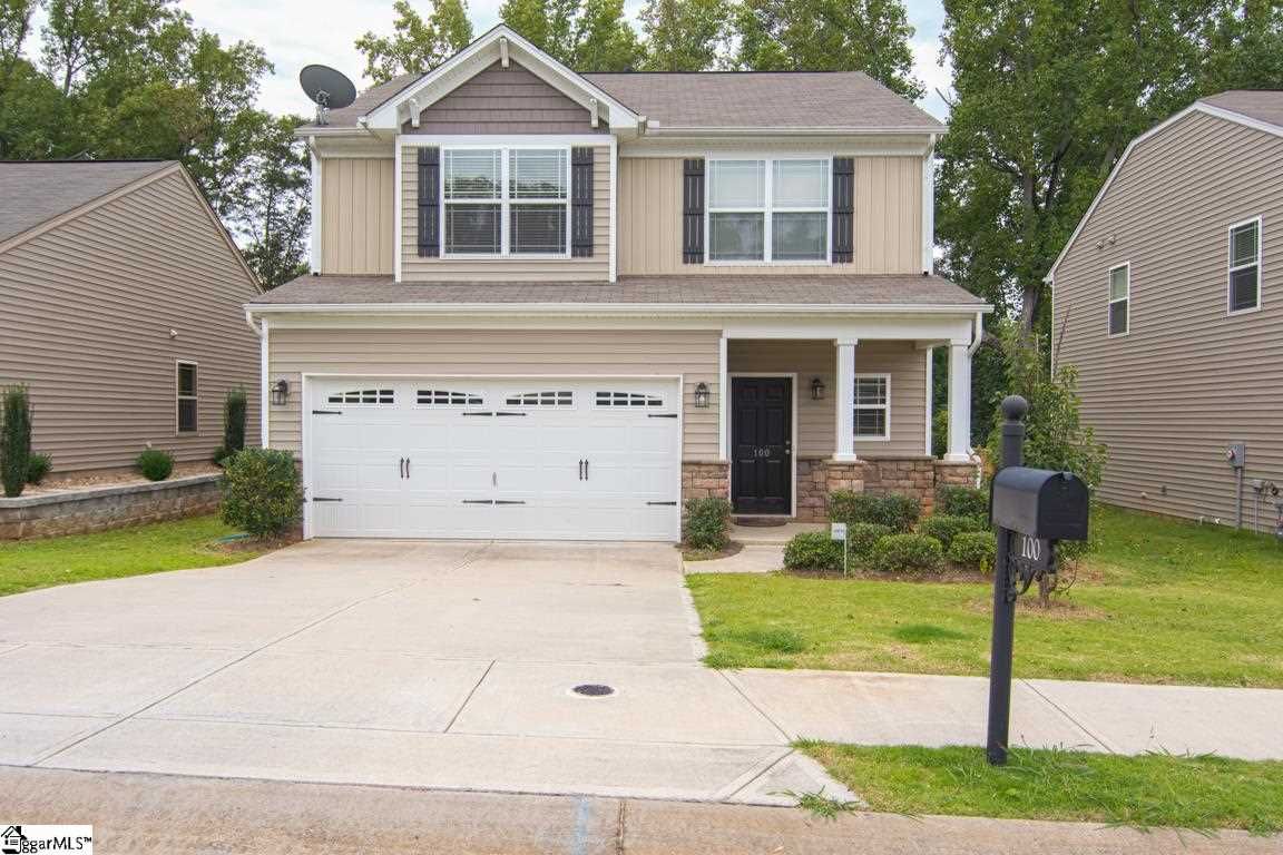 Main image of property at 100 Stream Crossing Way, Greer, SC 29650