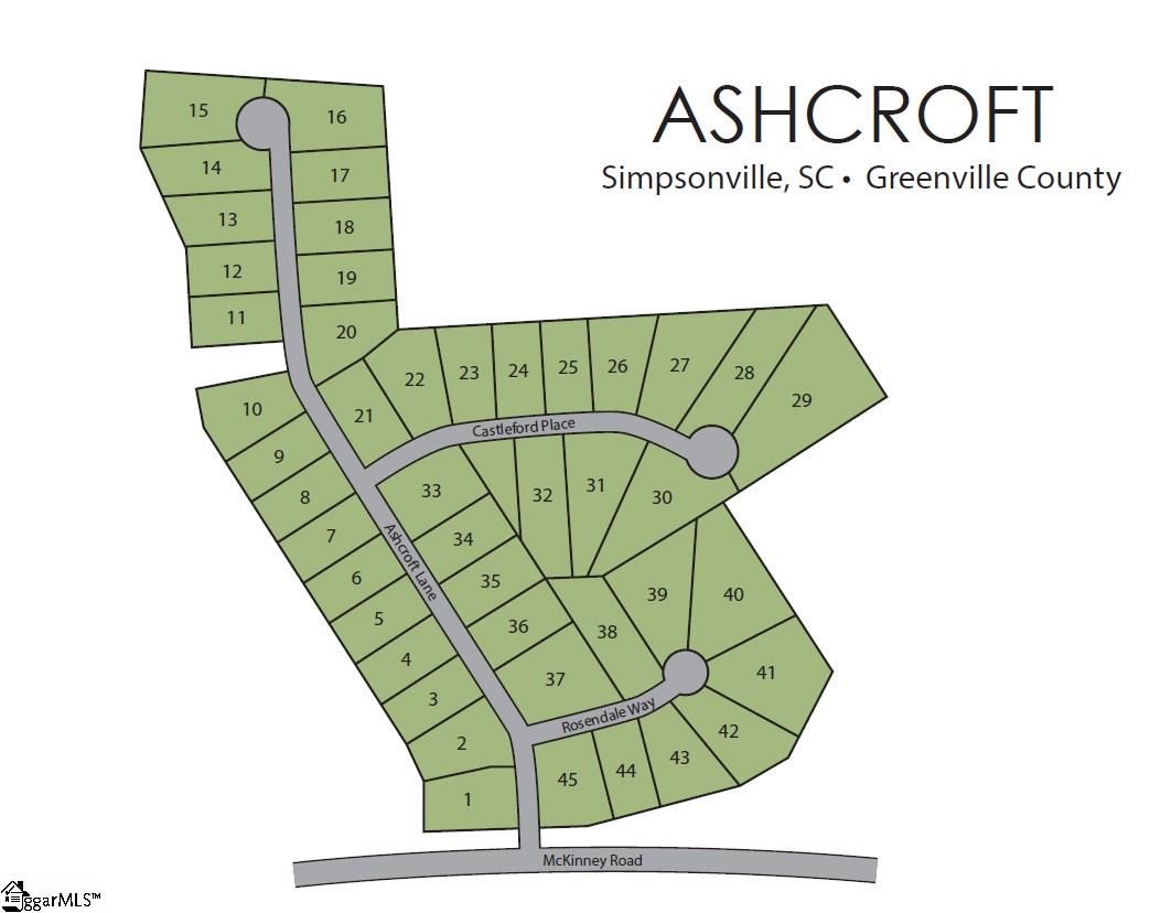 Property image 5 at 401 Castleford Place, Simpsonville, SC 29681