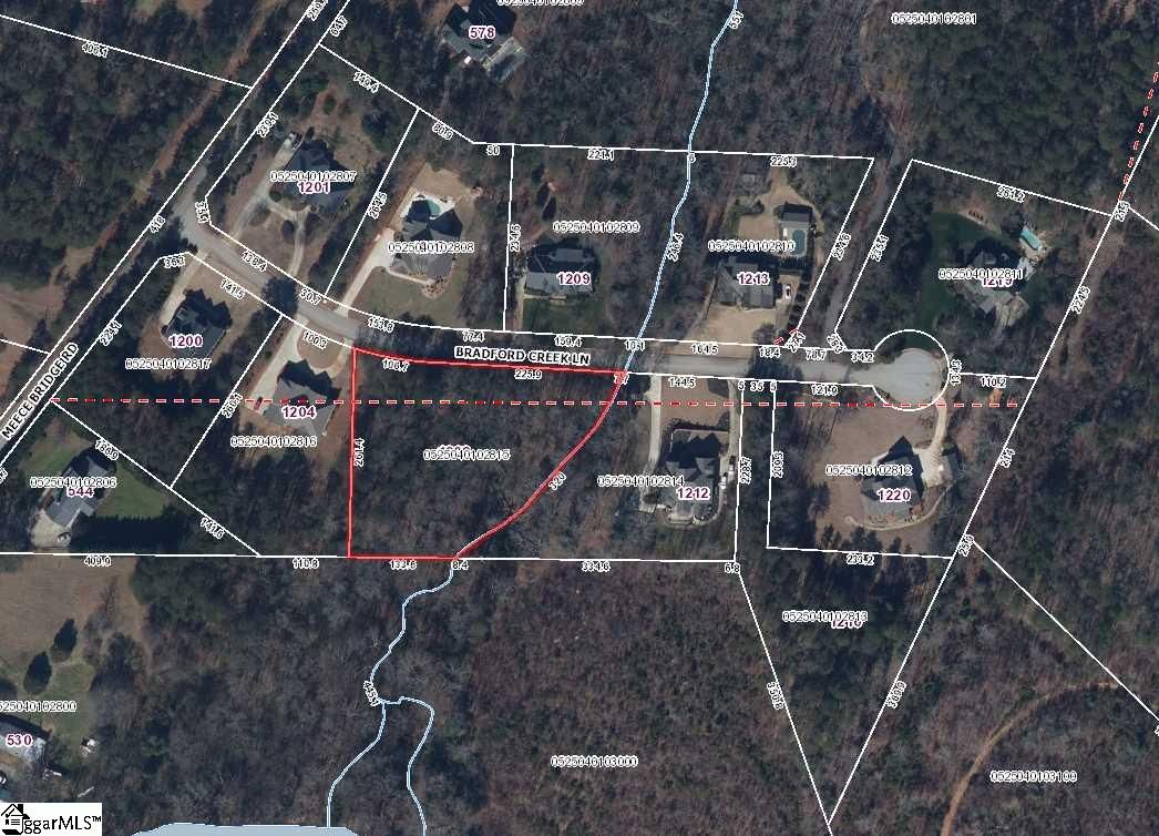 Property image 1 at 1208 Bradford Creek Lane, Taylors, SC 29687