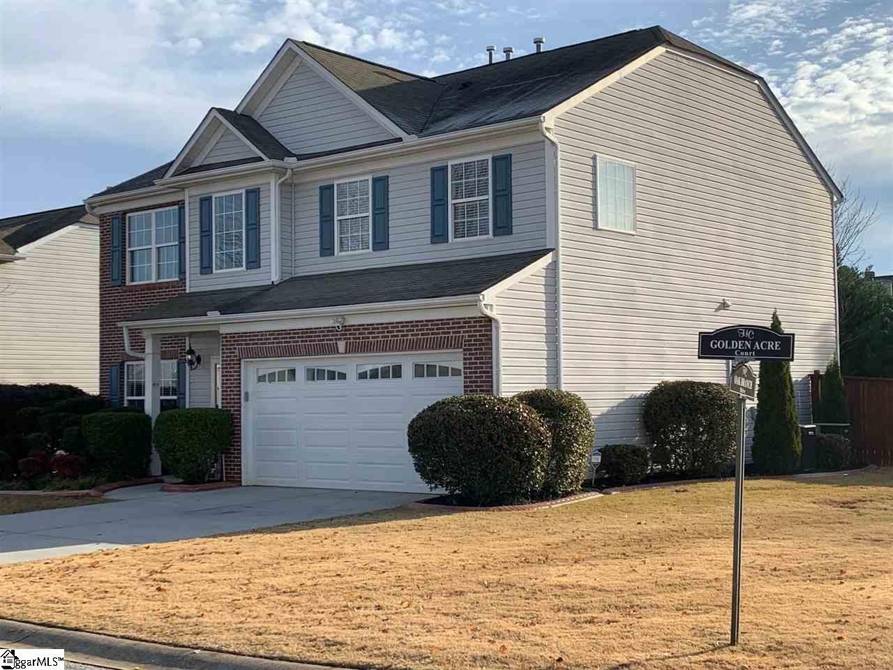 Property image 2 at 2 Golden Acre Court, Simpsonville, SC 29681-3264