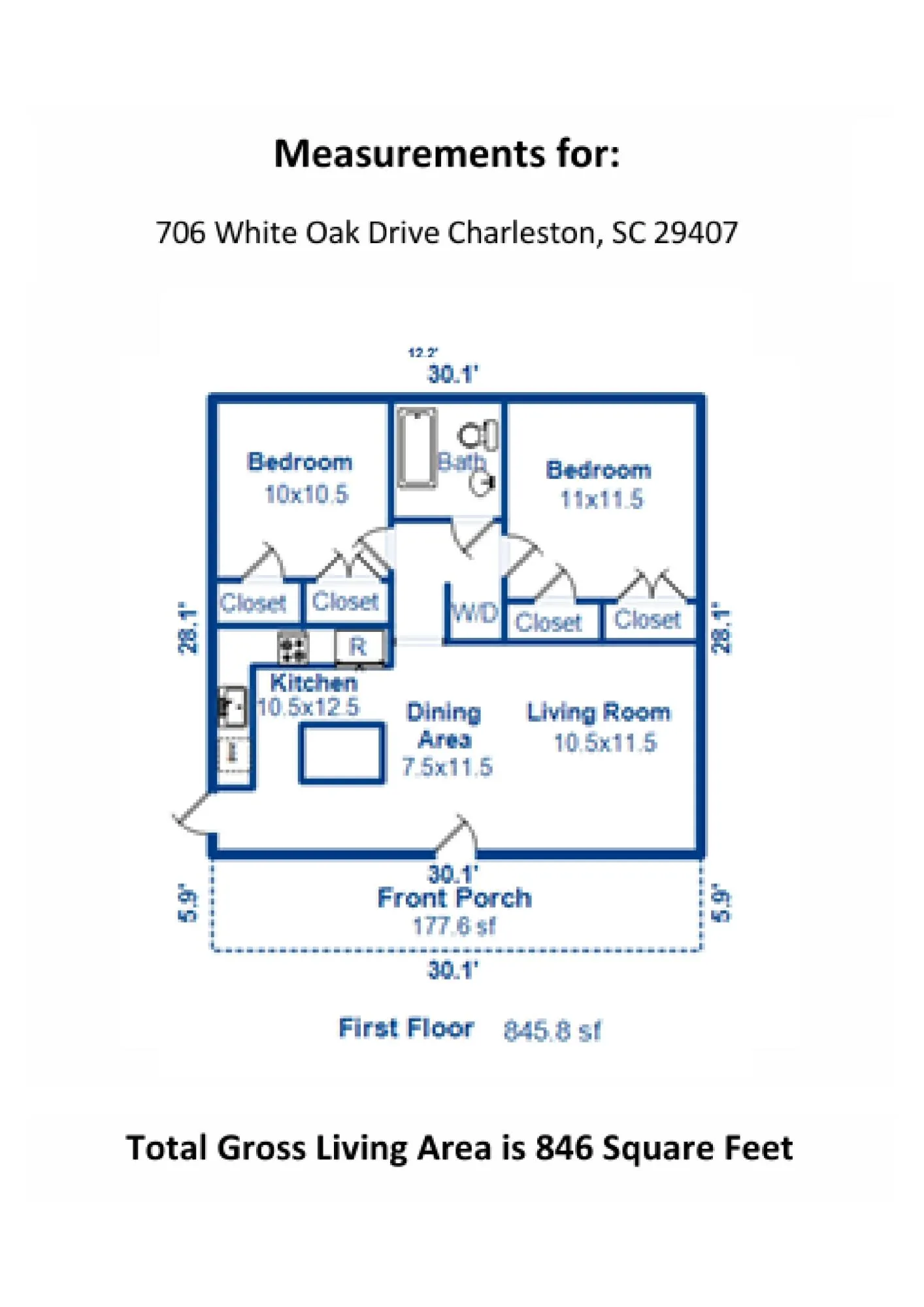 Property image 4 at 706 White Oak Drive, Charleston, SC 29407