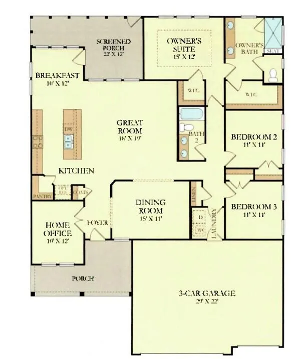 Property image 3 at 1146 Darling Street, Summerville, SC 29485