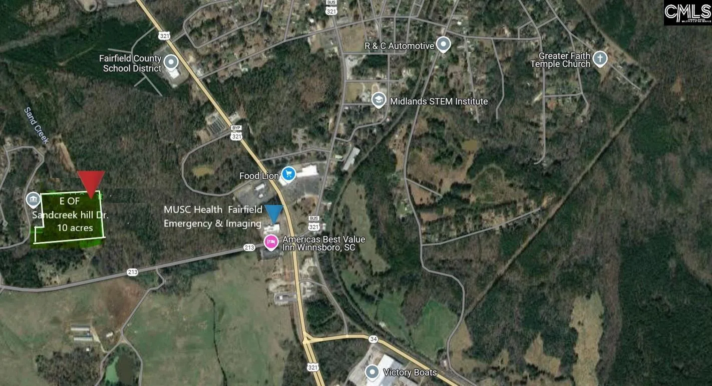 Property image 3 at E Of Sandcreek Drive, Winnsboro, SC 29180