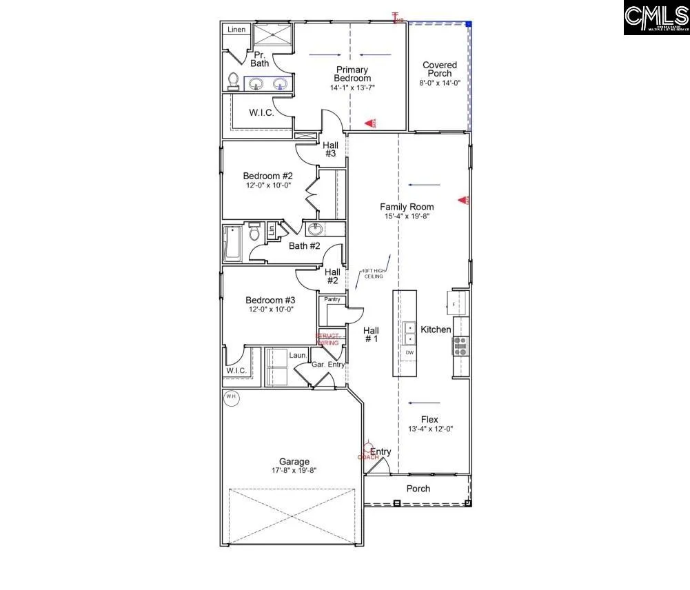 Property image 2 at 2096 County Line Trail, Elgin, SC 29045-0000