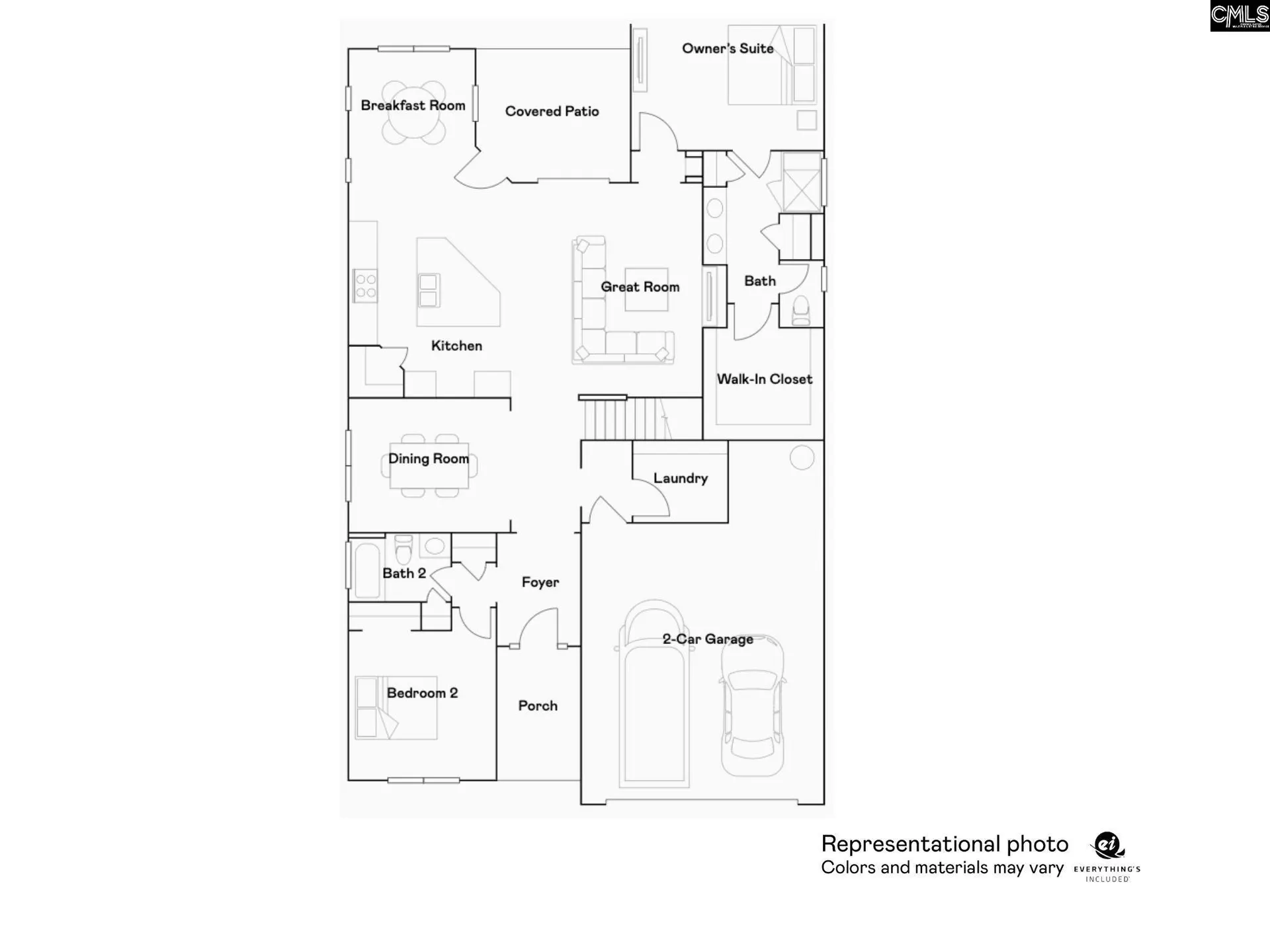 Property image 2 at 520 Hidden Rock Court, Elgin, SC 29045