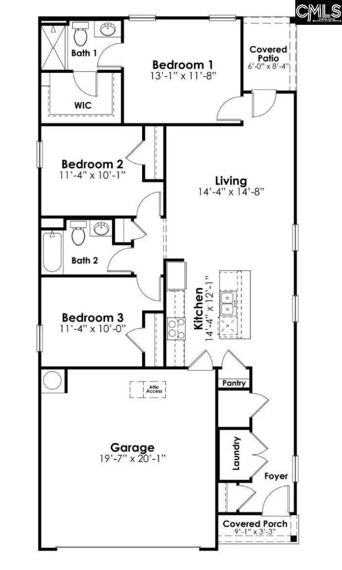 Property image 3 at 256 Blue Valley Court, Columbia, SC 29203