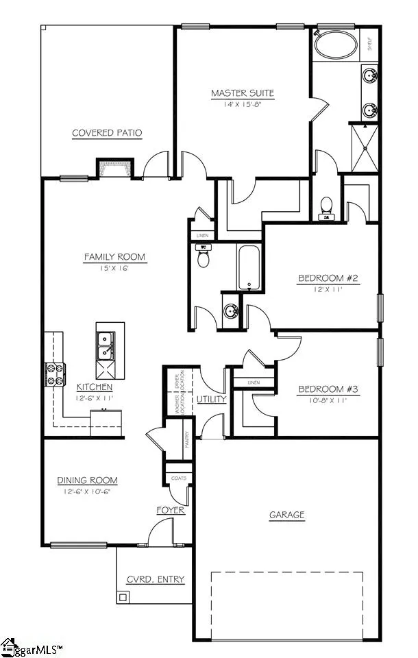 Property image 3 at 196 Bur Oak Drive, Taylors, SC 29687