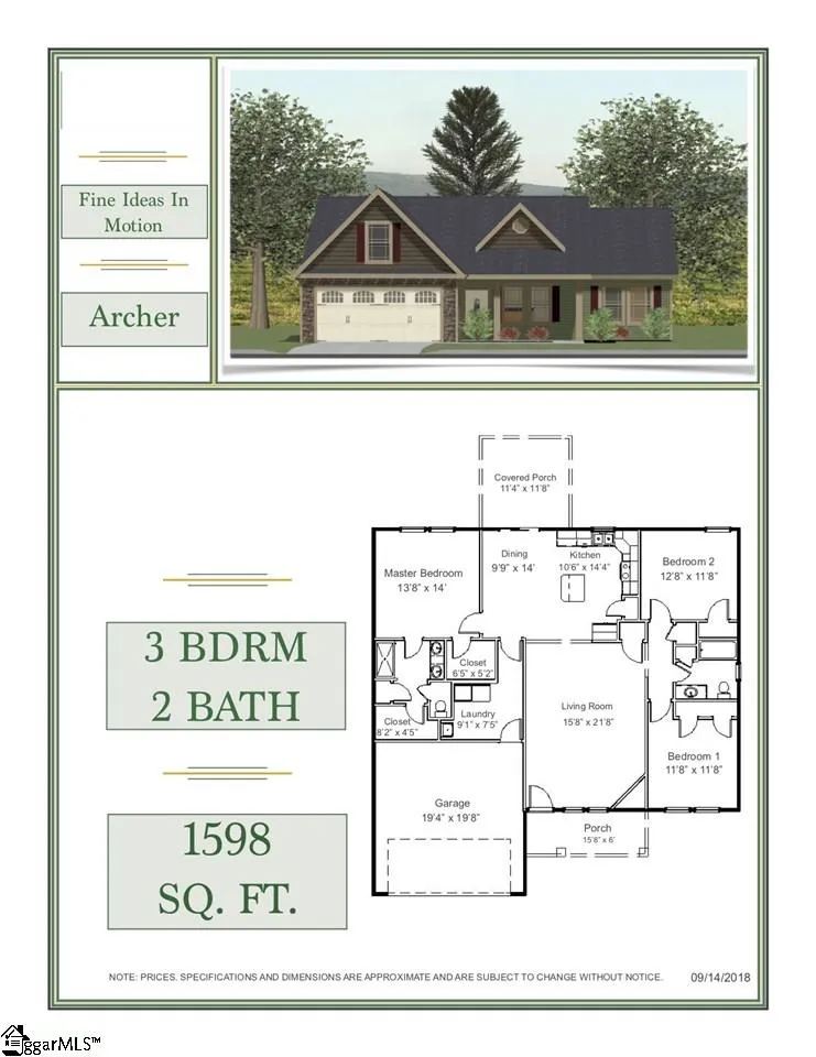 Property image 2 at 2 Orchard Crest Court, Greer, SC 29651