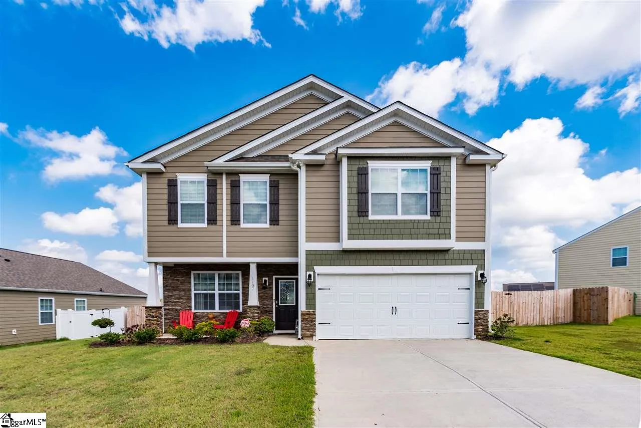 Property image 1 at 1107 Downing Bluff Drive, Simpsonville, SC 29681