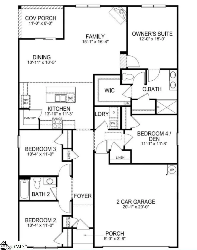 Property image 2 at 113 BRIDLEWOOD Lane, Piedmont, SC 29673