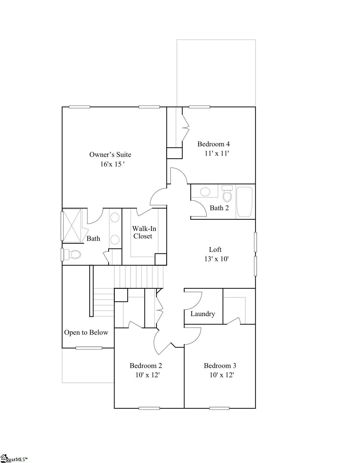 Property image 4 at 515 New Cut Meadows Road, Inman, SC 29349
