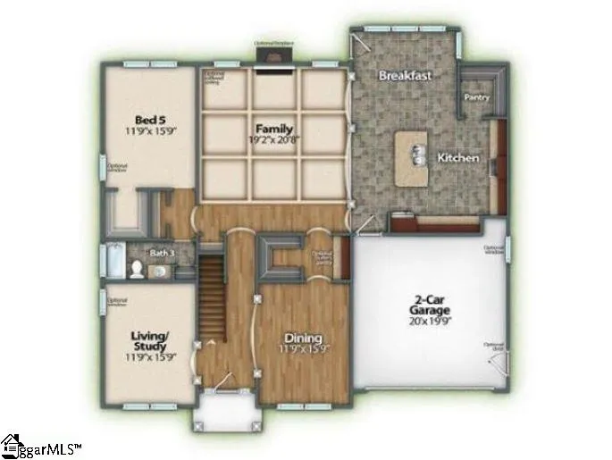 Property image 2 at 326 Carriage  Hill Drive, Easley, SC 29642