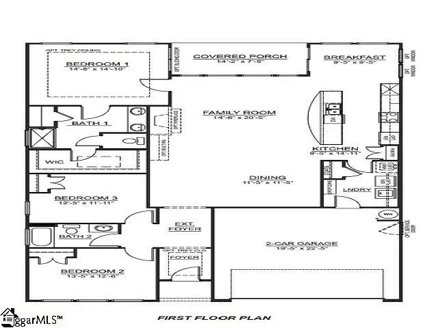 Property image 2 at 316 Addie Court, Reidville, SC 29388