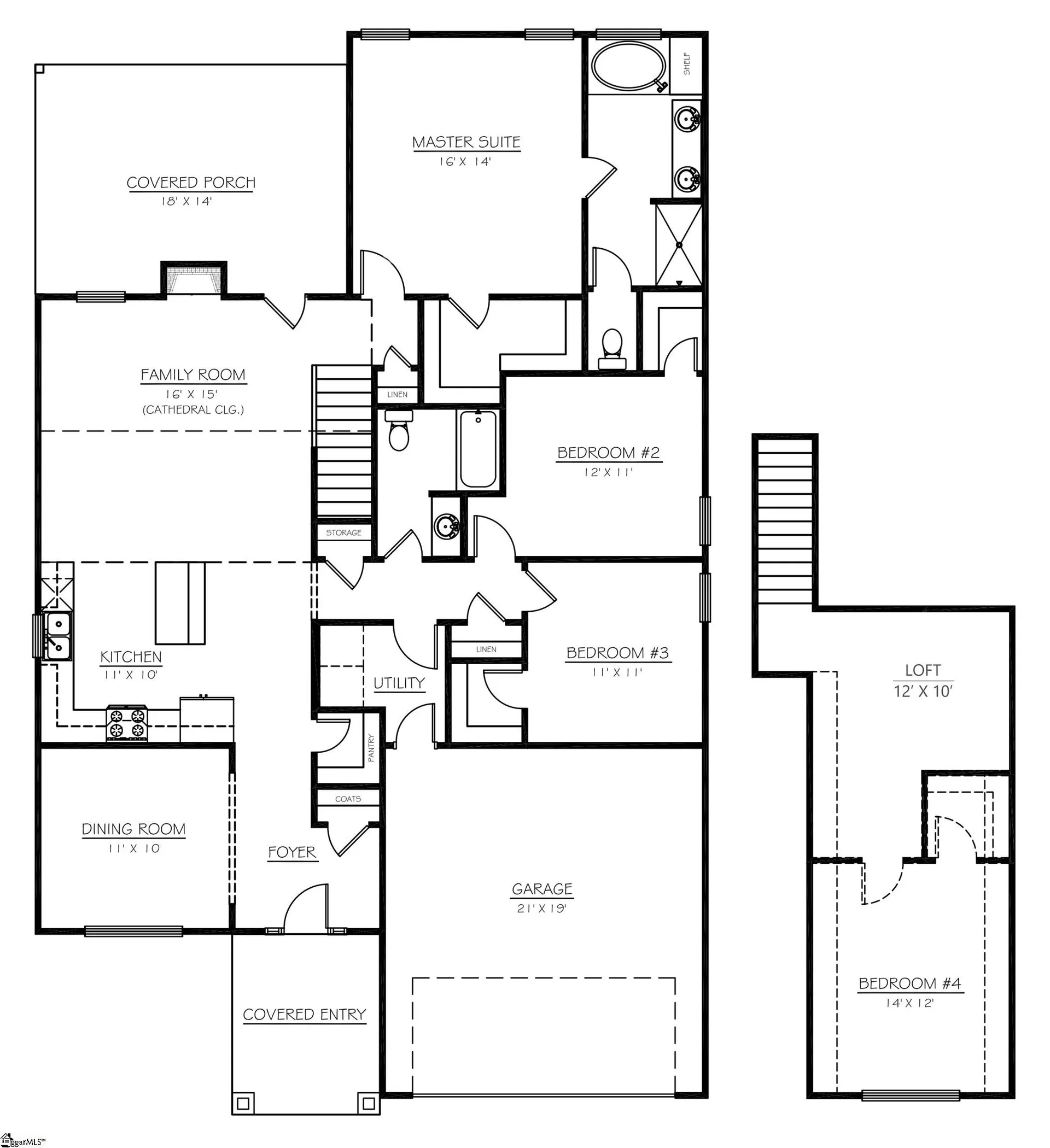 Property image 2 at 7022 Langdale Court, Greer, SC 29651
