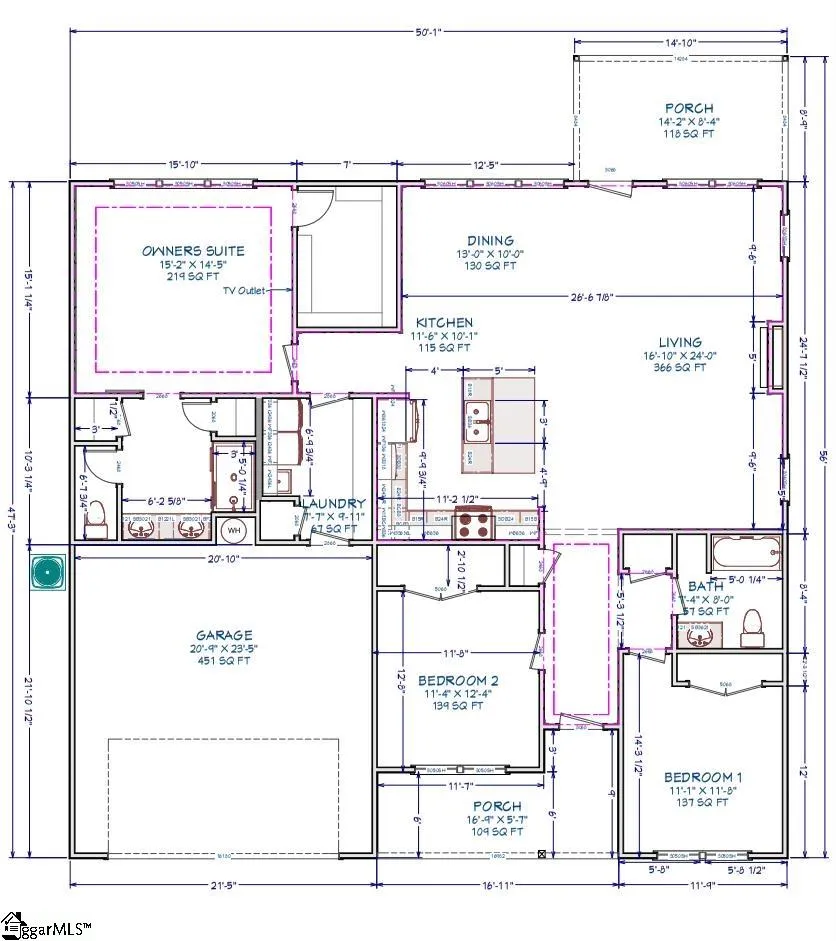 Property image 2 at 7023 Backwater Trail, Chesnee, SC 29323