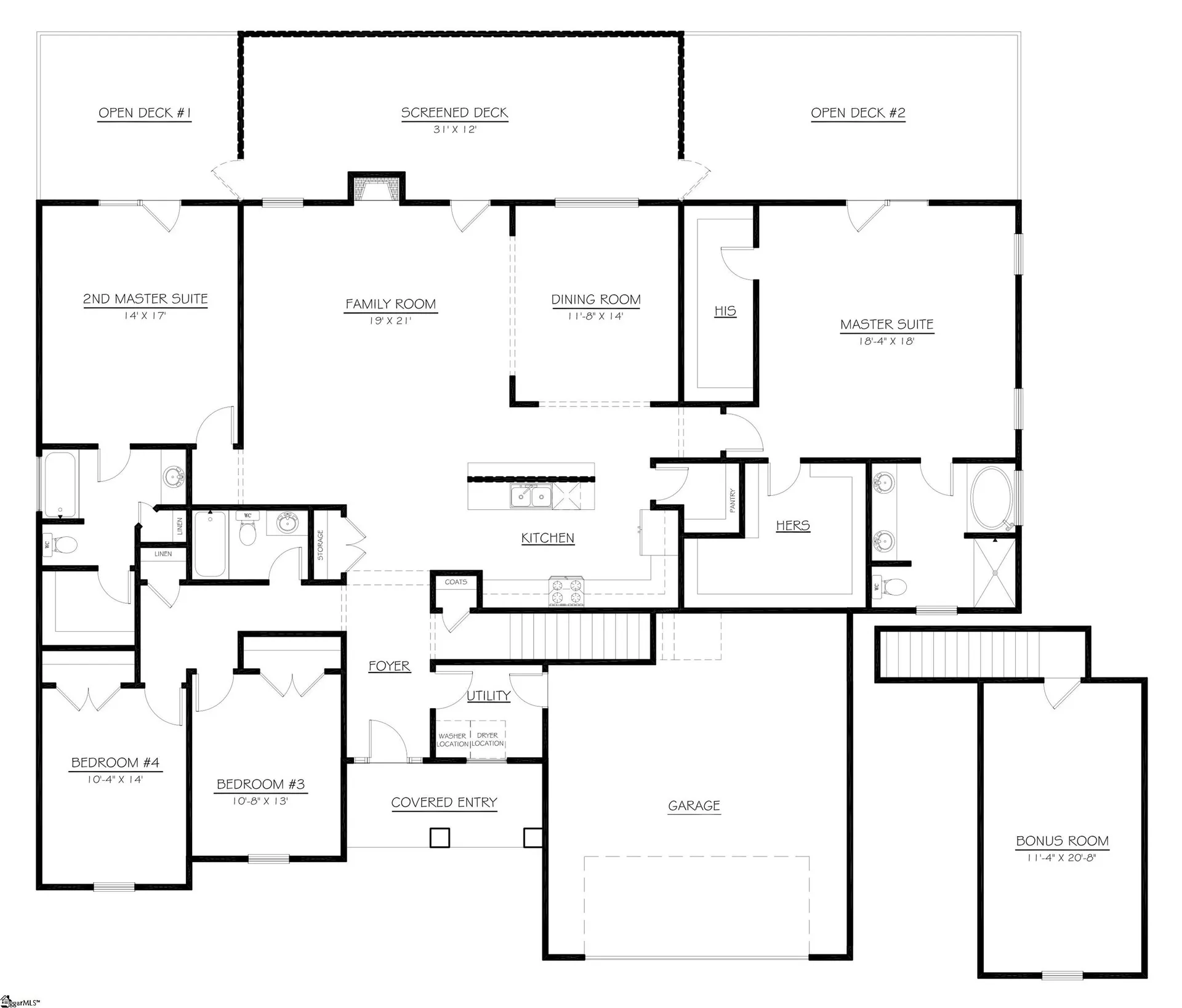 Property image 2 at 1185 Clearbrook Lane, Campobello, SC 29322