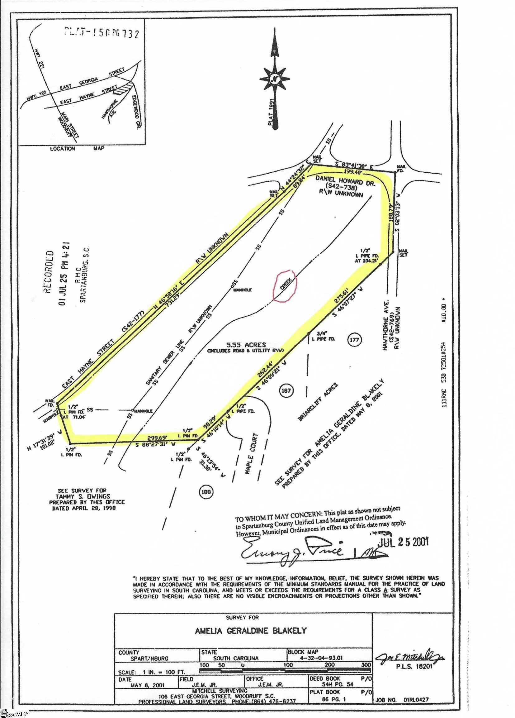 Briarcliff Acres, Woodruff Community