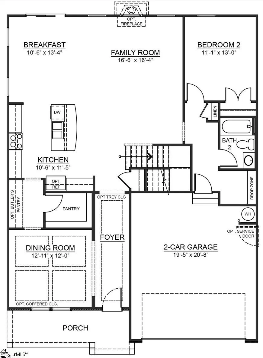 Property image 2 at 233 Layken Lane, Reidville, SC 29388