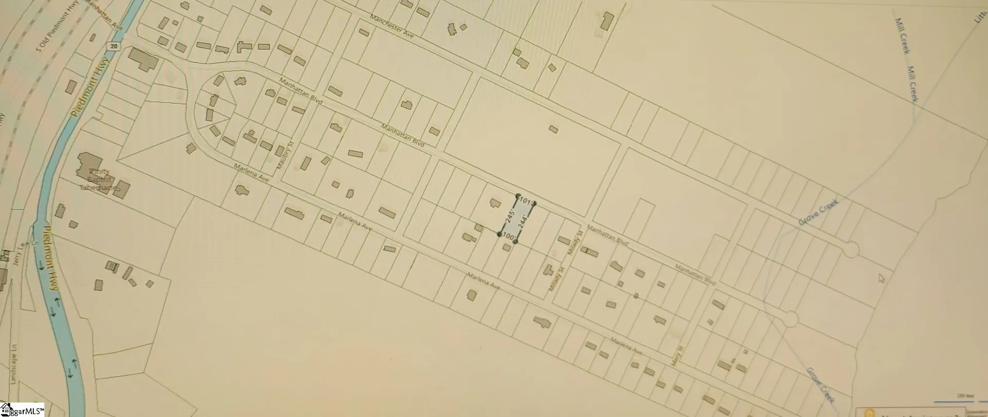 Property image 3 at 0 Manhattan Boulevard, Piedmont, SC 29763