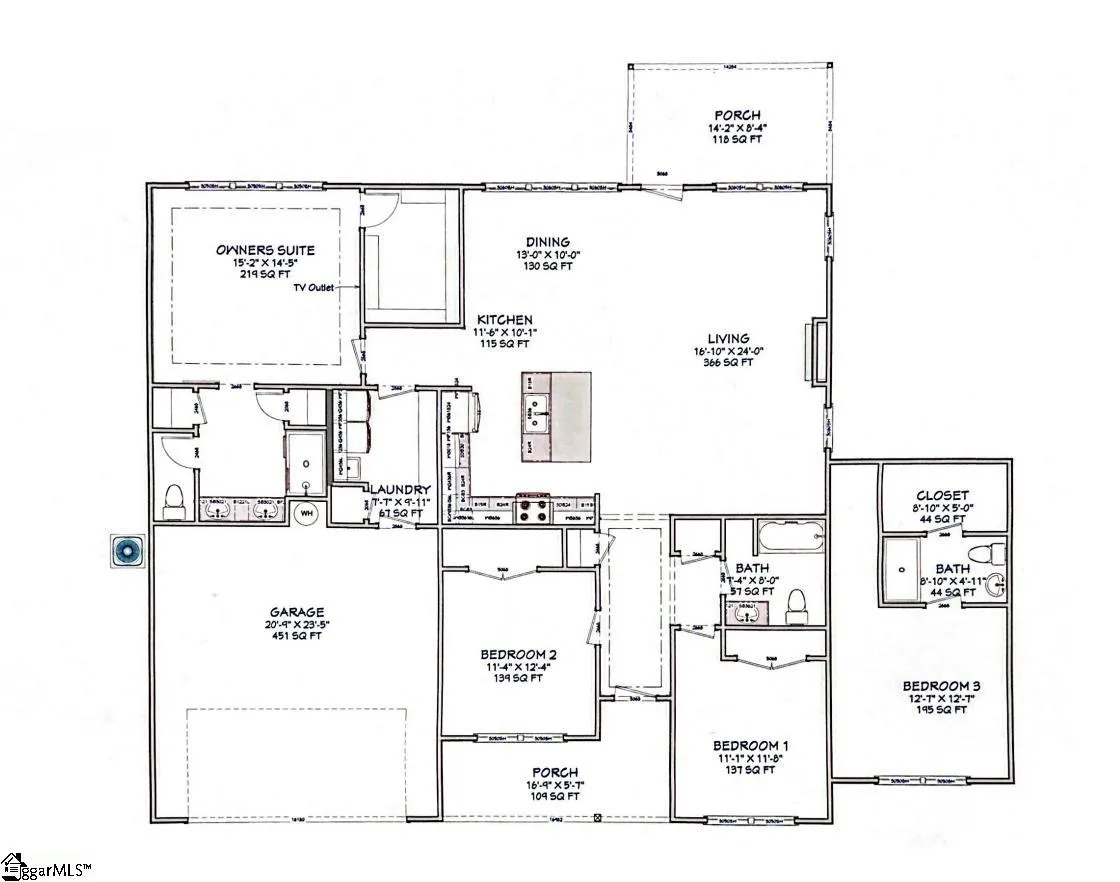 Property image 2 at 7043 Backwater Trail, Chesnee, SC 29323