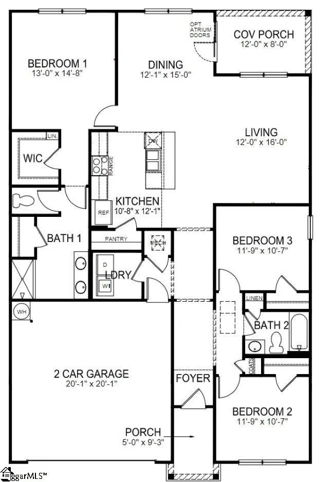 Property image 2 at 203 Stone Creek Road, Clinton, SC 29325
