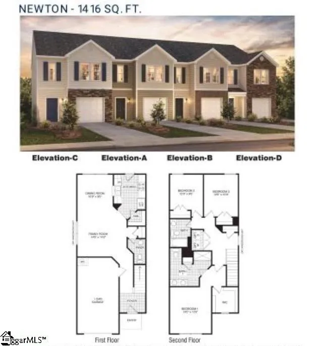 Property image 2 at 308 Mill Fork Trace, Greenville, SC 29605
