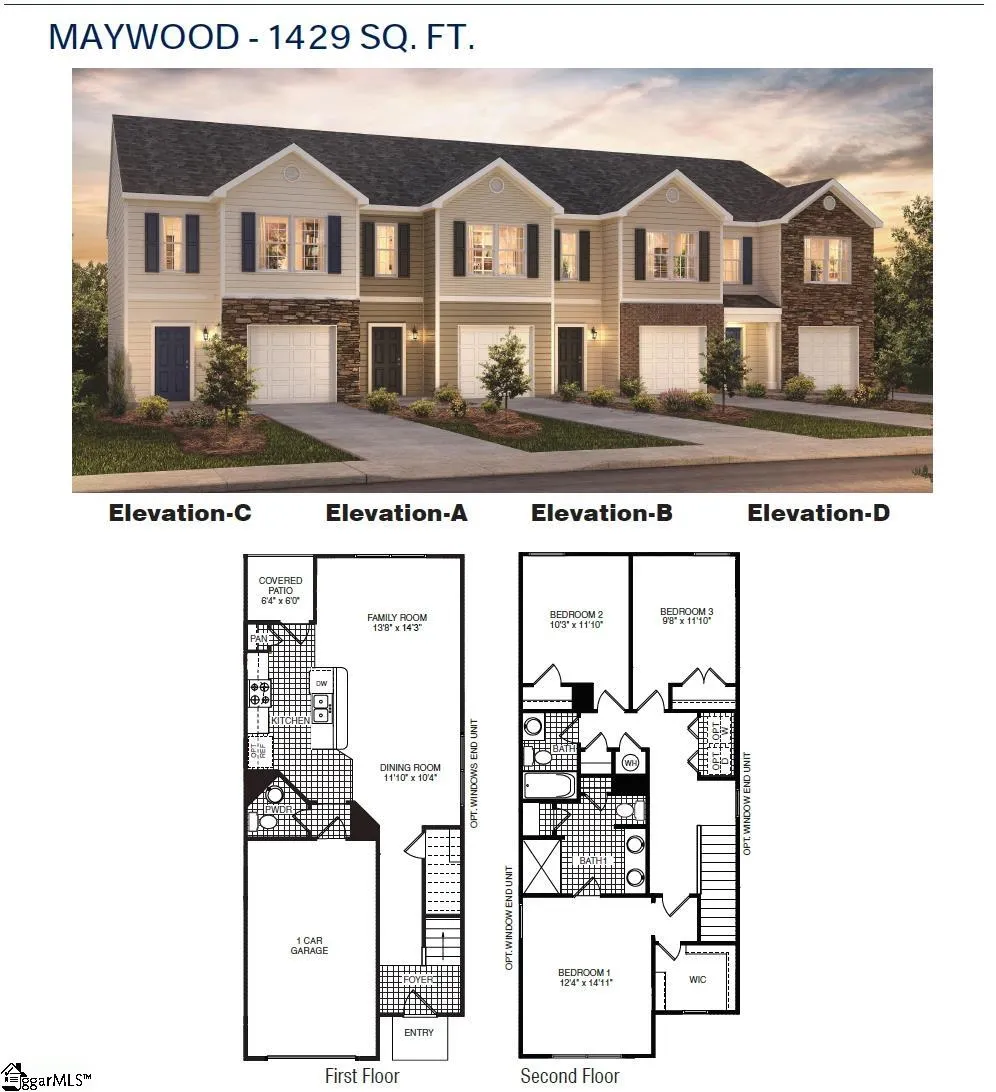 Property image 2 at 306 Mill Fork Trail, Greenville, SC 29605
