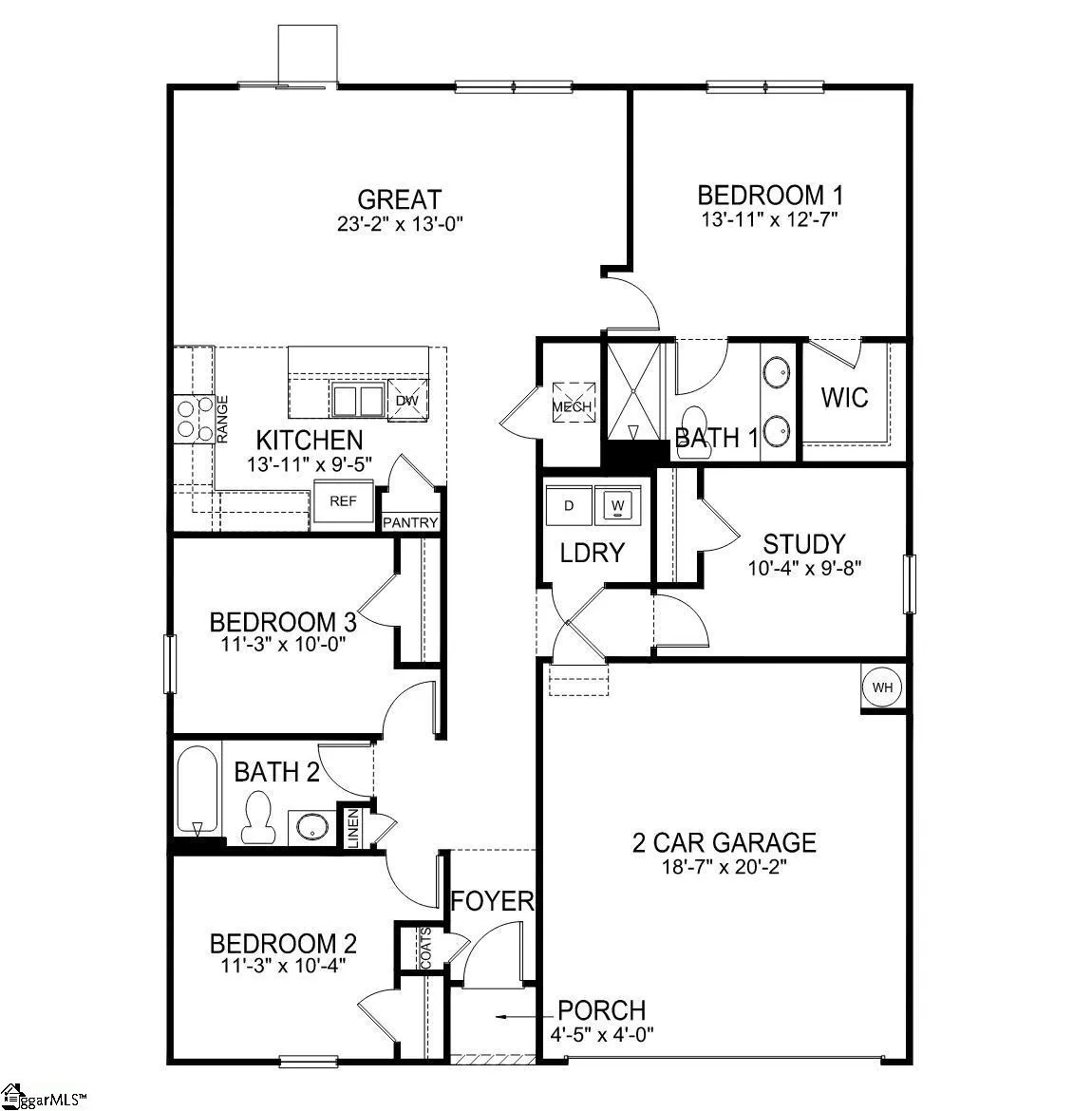 Property image 2 at 212 Stone Creek Road, Clinton, SC 29325