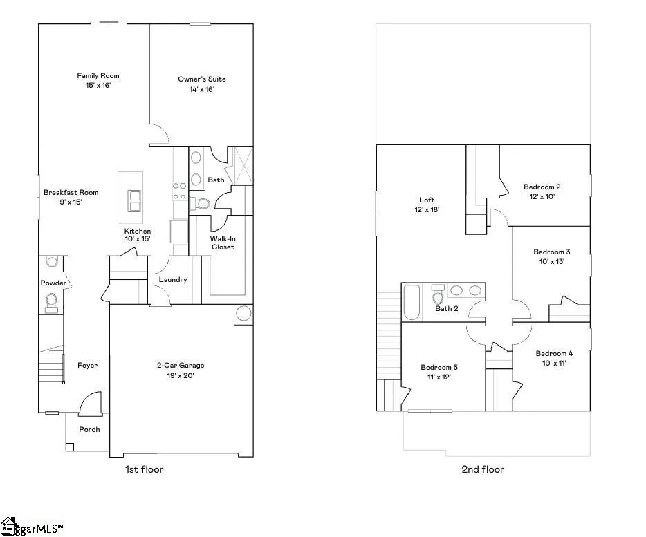 Property image 2 at 3037 Whispering Willow Court, Inman, SC 29349