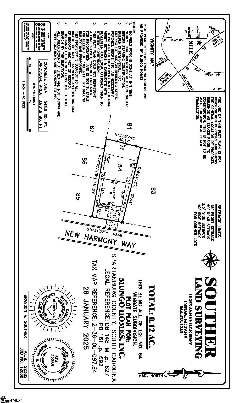 Property image 4 at 7207 New Harmony Way, Inman, SC 29349