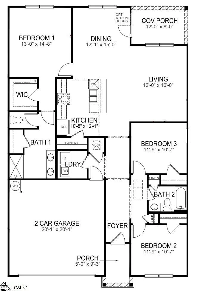 Property image 4 at 1616 Martingale Way, Roebuck, SC 29376