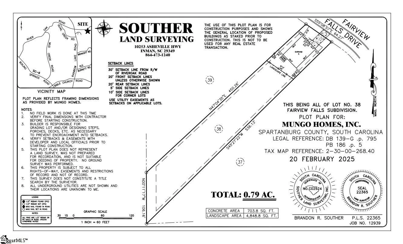 Property image 4 at 7042 Fairview Falls Drive, Chesnee, SC 29323
