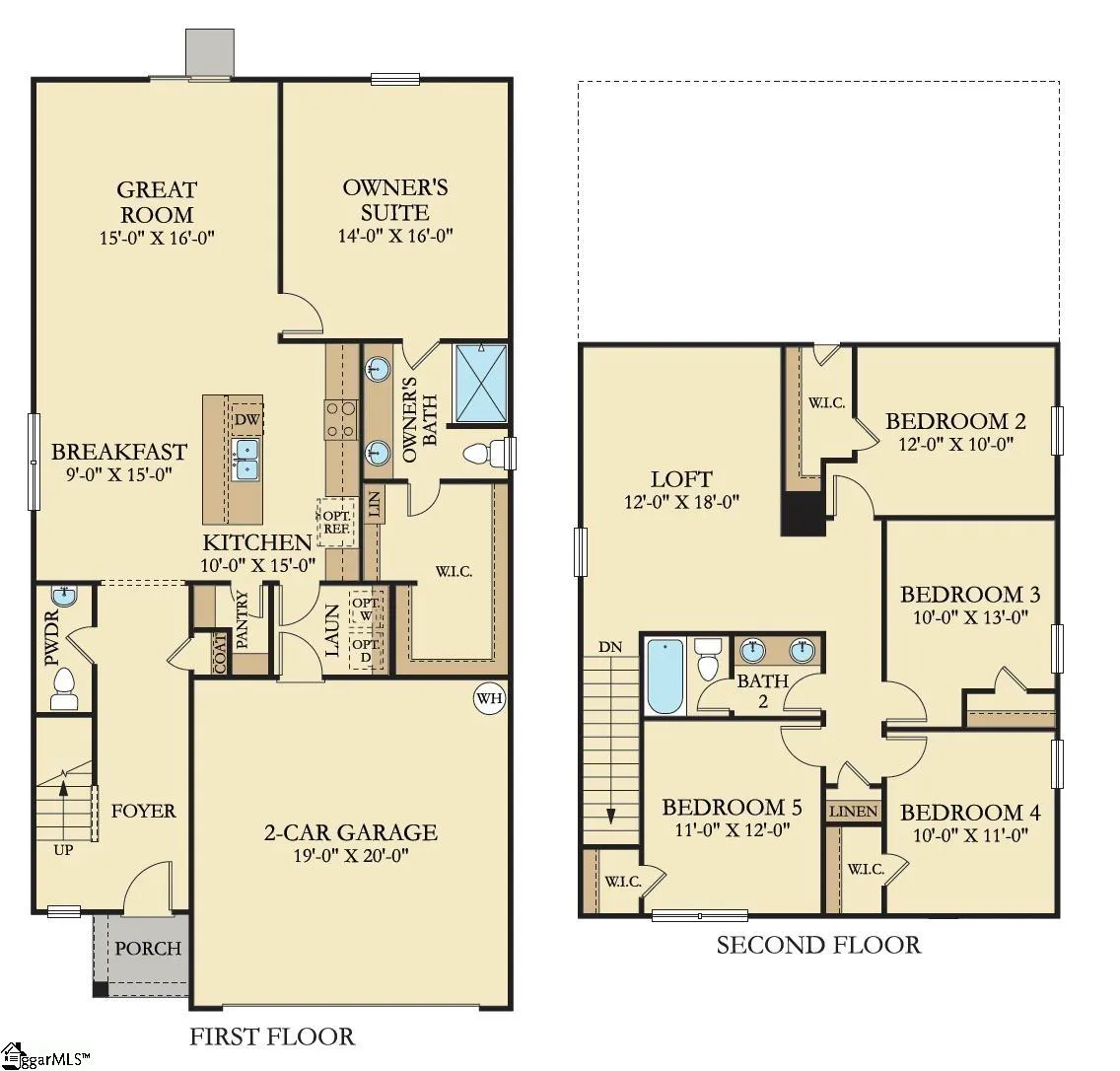 Property image 2 at 1035 Cleveland Meadows Trail, Spartanburg, SC 29303