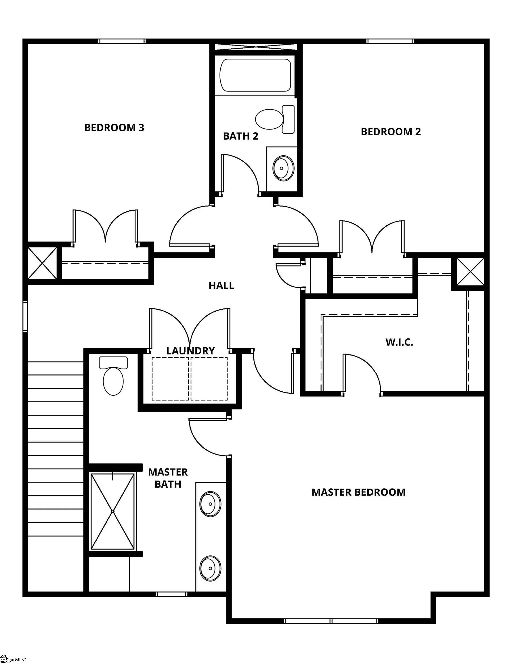 Property image 3 at 1232 Crested Iris Street, Moore, SC 29369