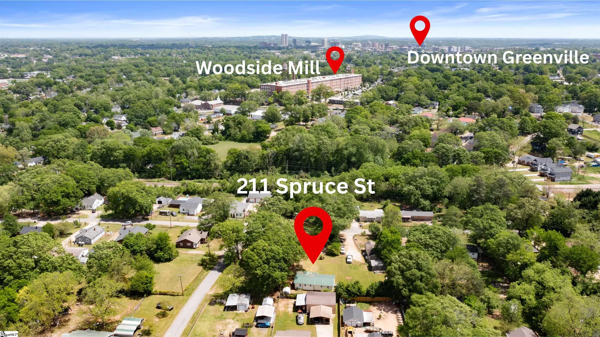 Property image 2 at 211 Spruce Street, Greenville, SC 29611