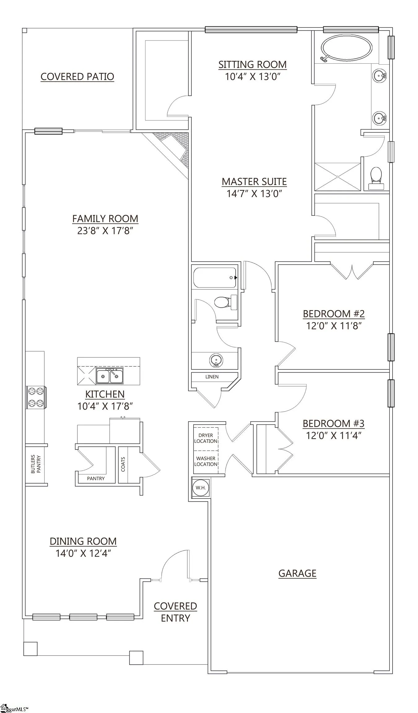 Property image 2 at 101 Currituck Drive, Greer, SC 29651