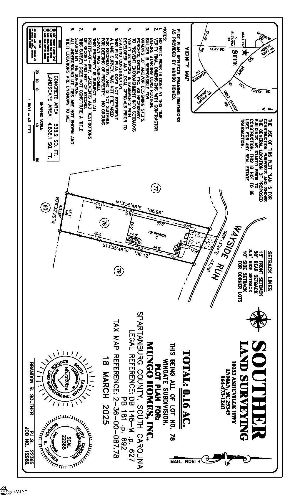 Property image 3 at 7319 Wayside Run, Inman, SC 29349