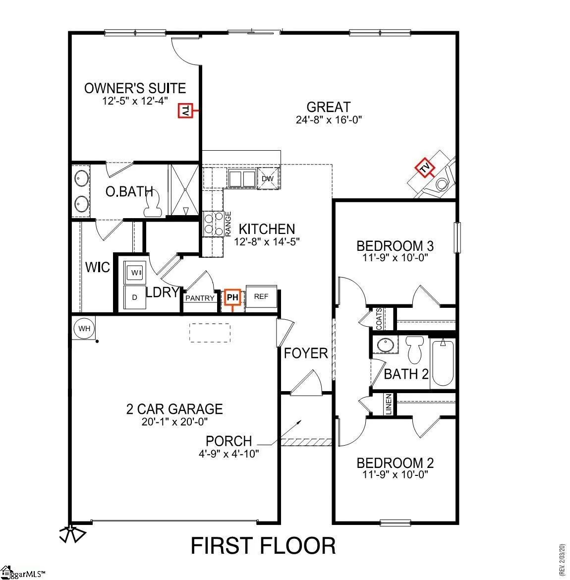 Property image 2 at 2162 Pierett Circle, Woodruff, SC 29388