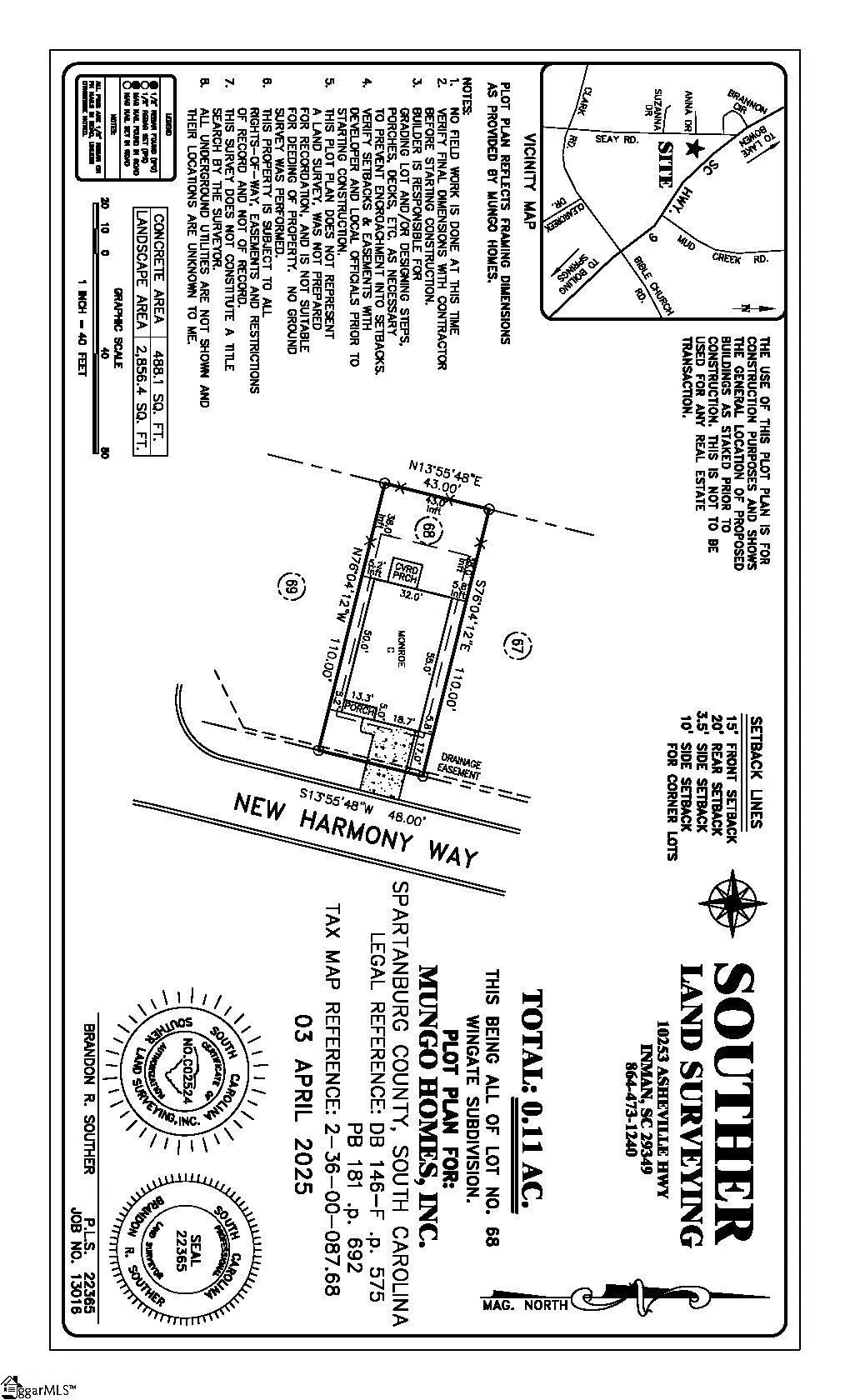 Property image 4 at 7227 New Harmony Way, Inman, SC 29349