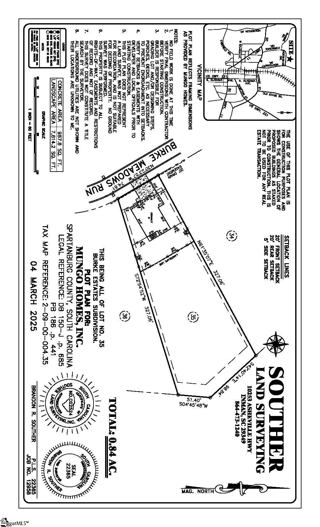 Property image 3 at 5022 Burke Meadows Run, Chesnee, SC 29323