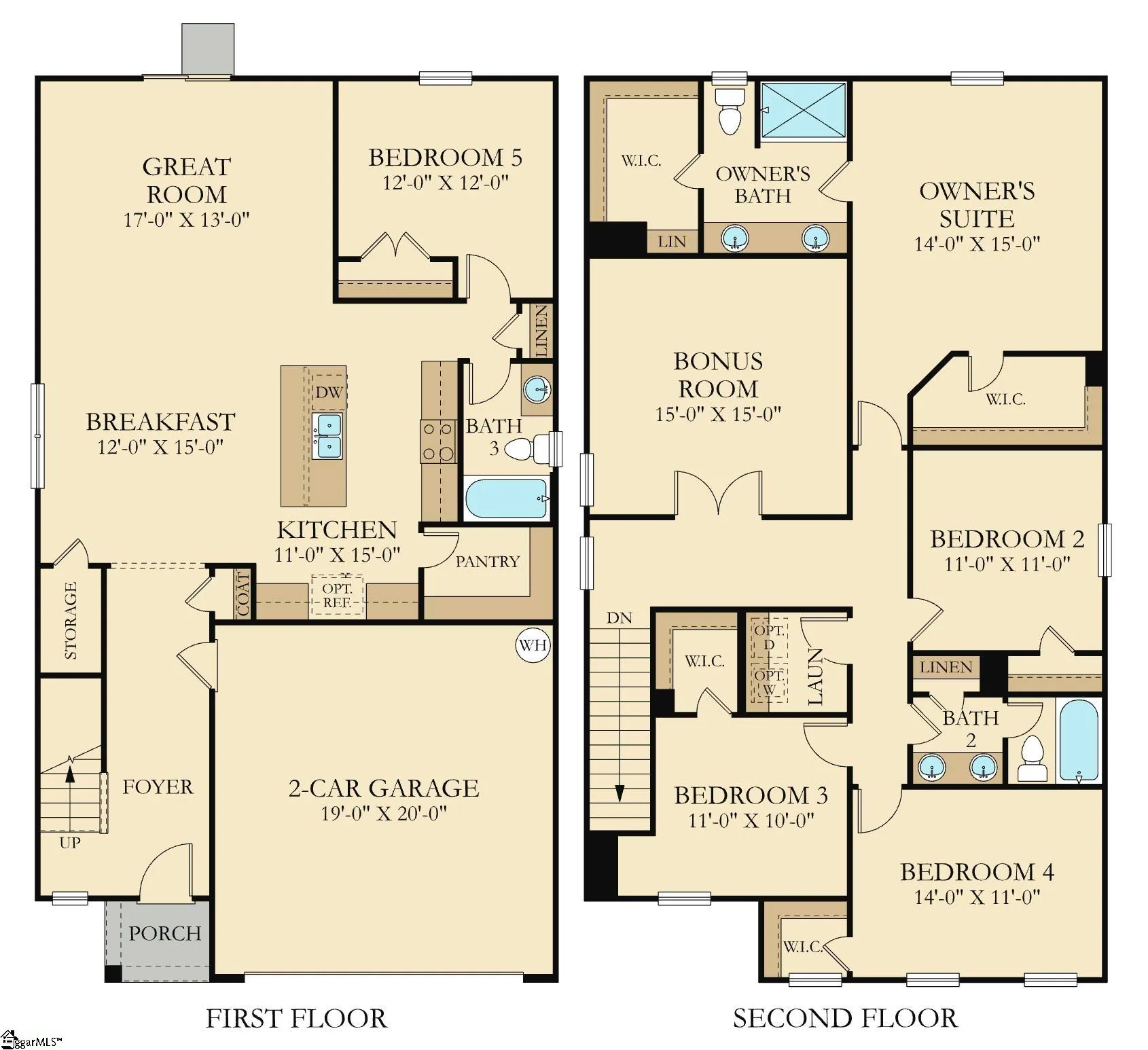 Property image 2 at 1079 Cleveland Meadows Trail, Spartanburg, SC 29303