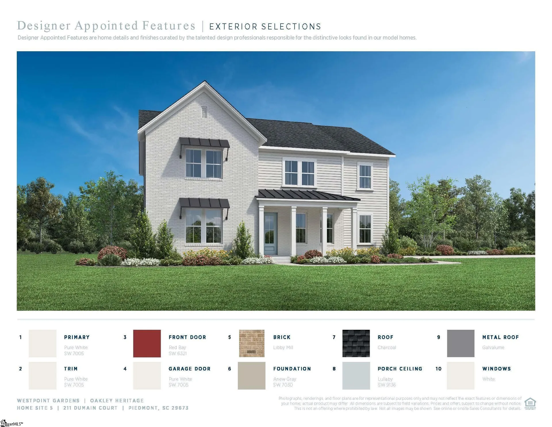 Westpoint Gardens, Piedmont Community