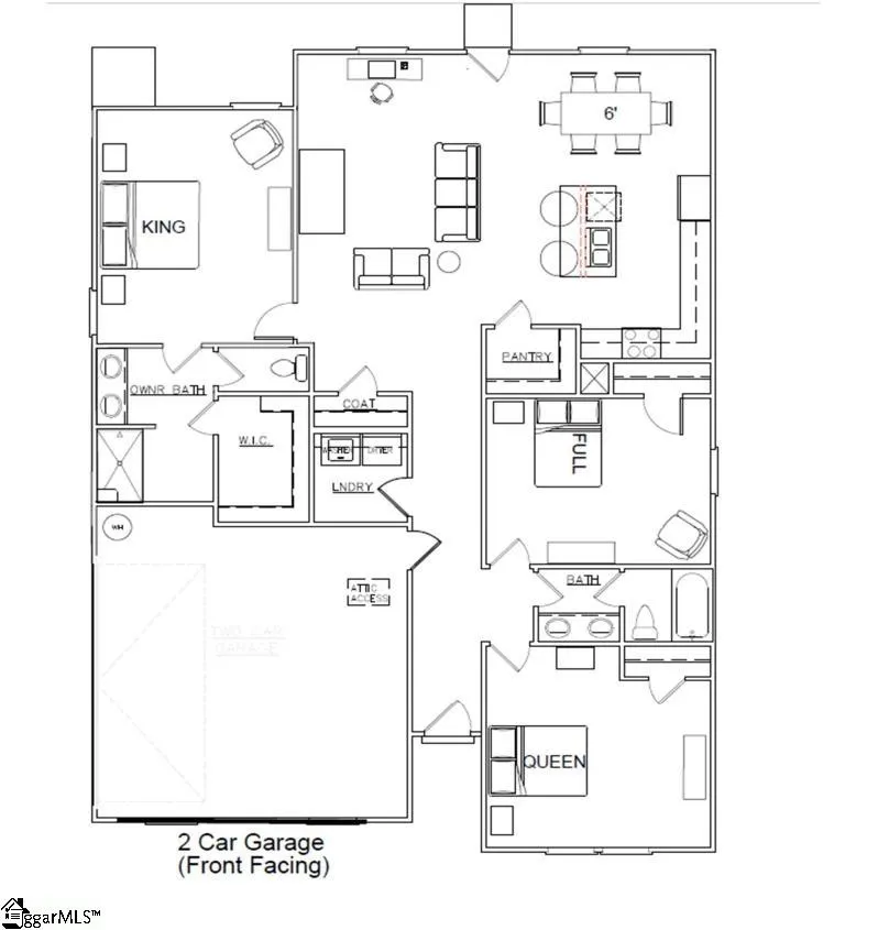 Property image 3 at 433 Haddon Trail, Woodruff, SC 29388