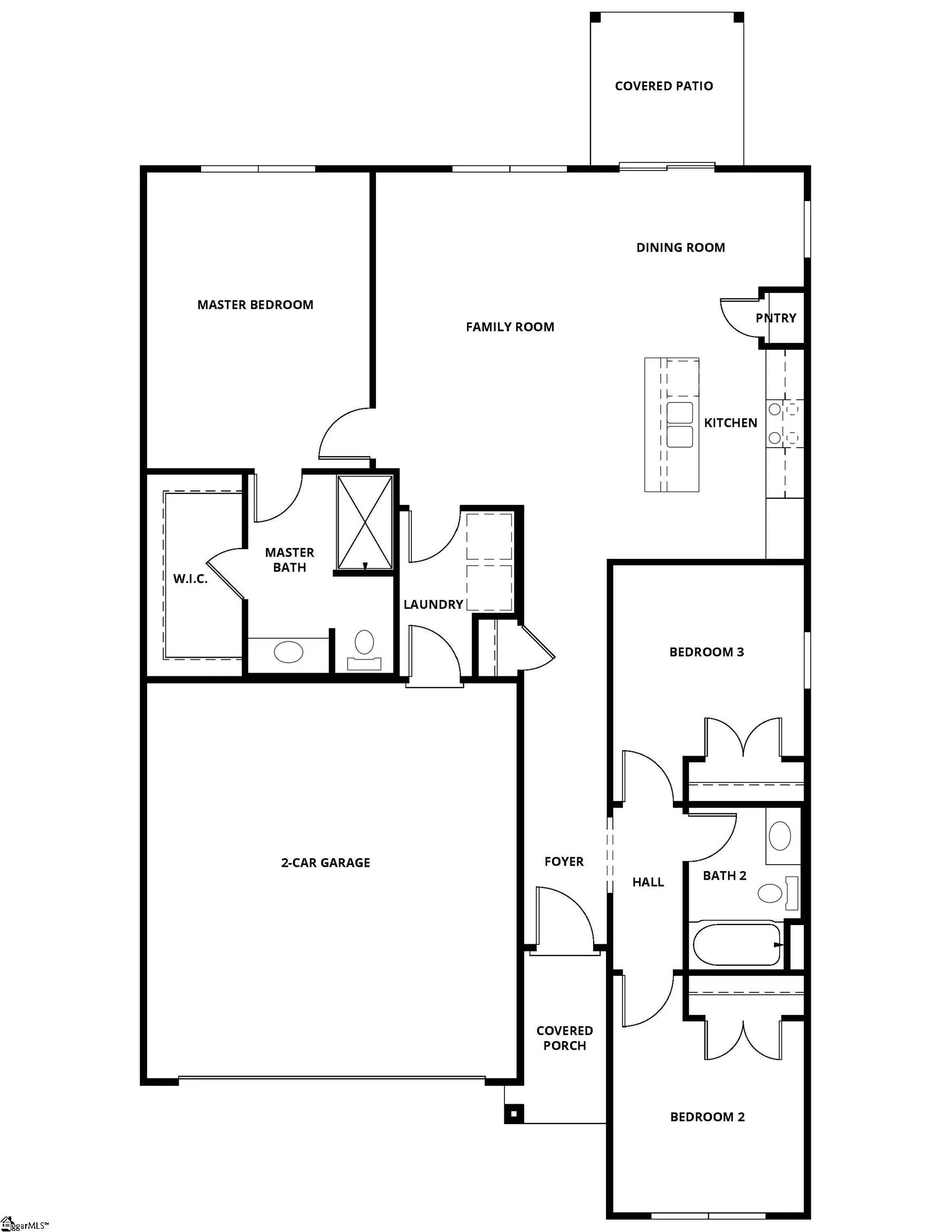 Property image 2 at 1236 Crested Iris Street, Moore, SC 29369
