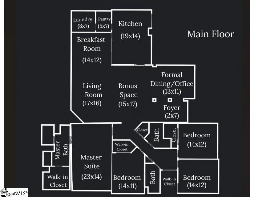 Property image 2 at 575 Ellsmere Way, Moore, SC 29369