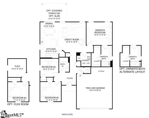 Property image 2 at 1110 Bulrush Drive, Reidville, SC 29375
