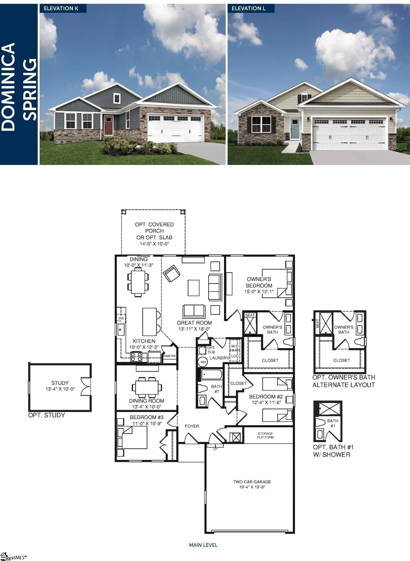 Property image 3 at 1122 Bulrush Drive, Reidville, SC 29375