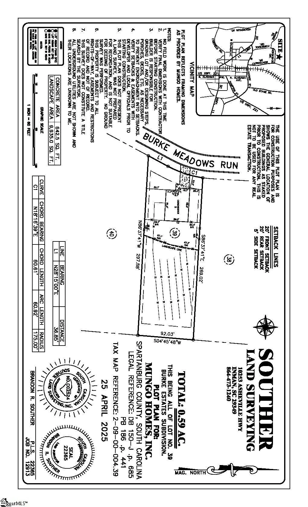 Property image 3 at 5006 Burke Meadows Run, Chesnee, SC 29323